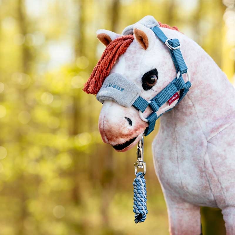 Blå grime til mini pony fra LeMieux