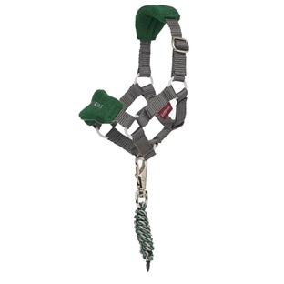 LeMieux mini pony grime med plys hunter green produkt