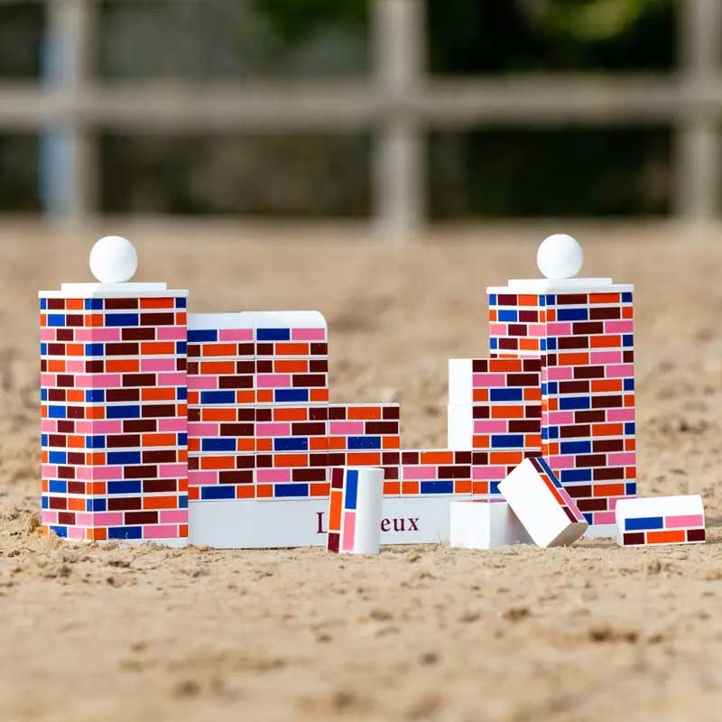 LeMieux "Mini pony" mur spring til legetøjsheste på bane med klodser