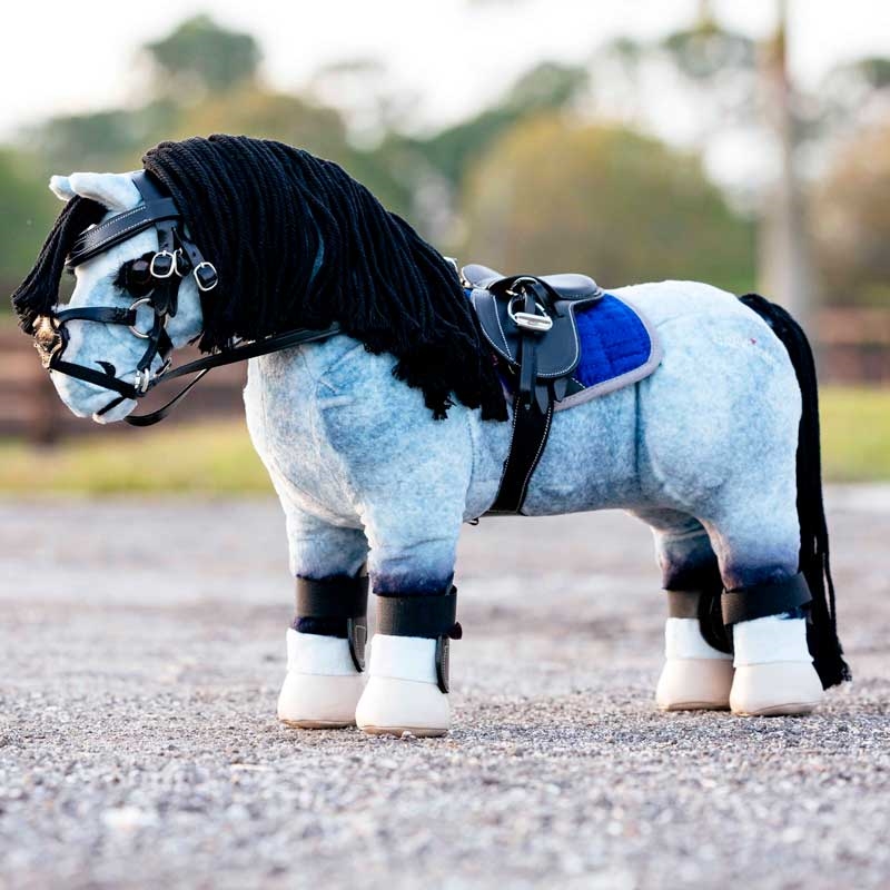 Spring sadel til mini pony