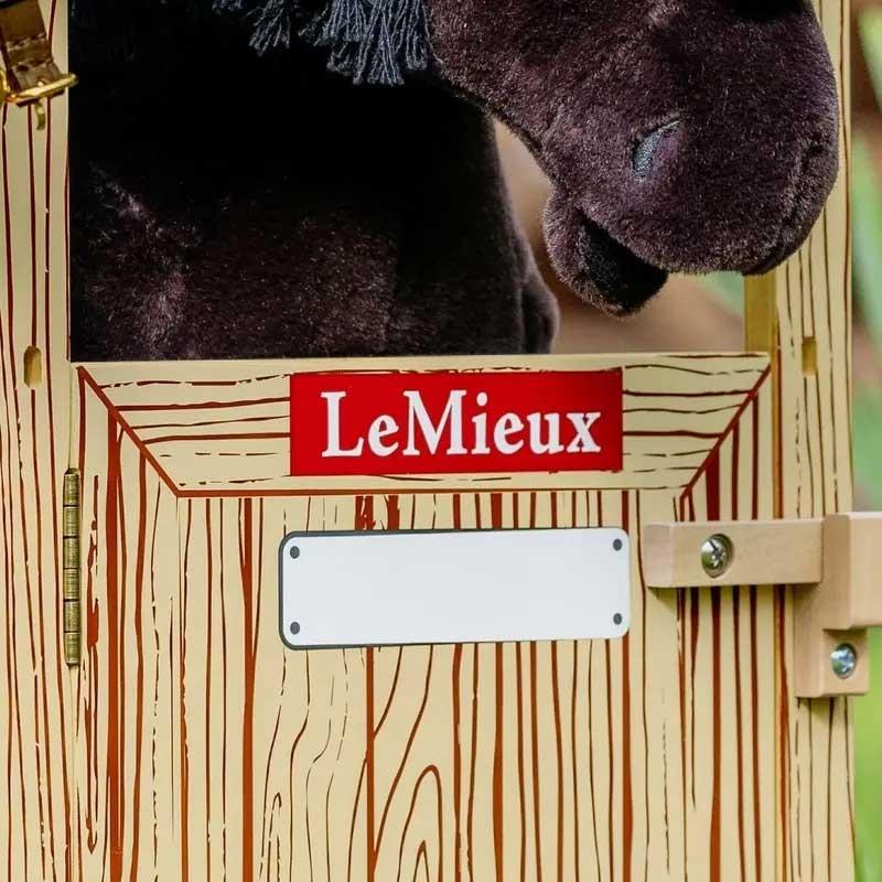 LeMieux "Mini pony" stald - Træ navneskilt