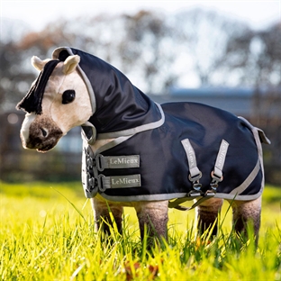 Mini Pony turnout dækken med hals