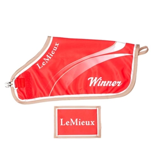 Lemieux "Mini Pony" champions tæppe - rød