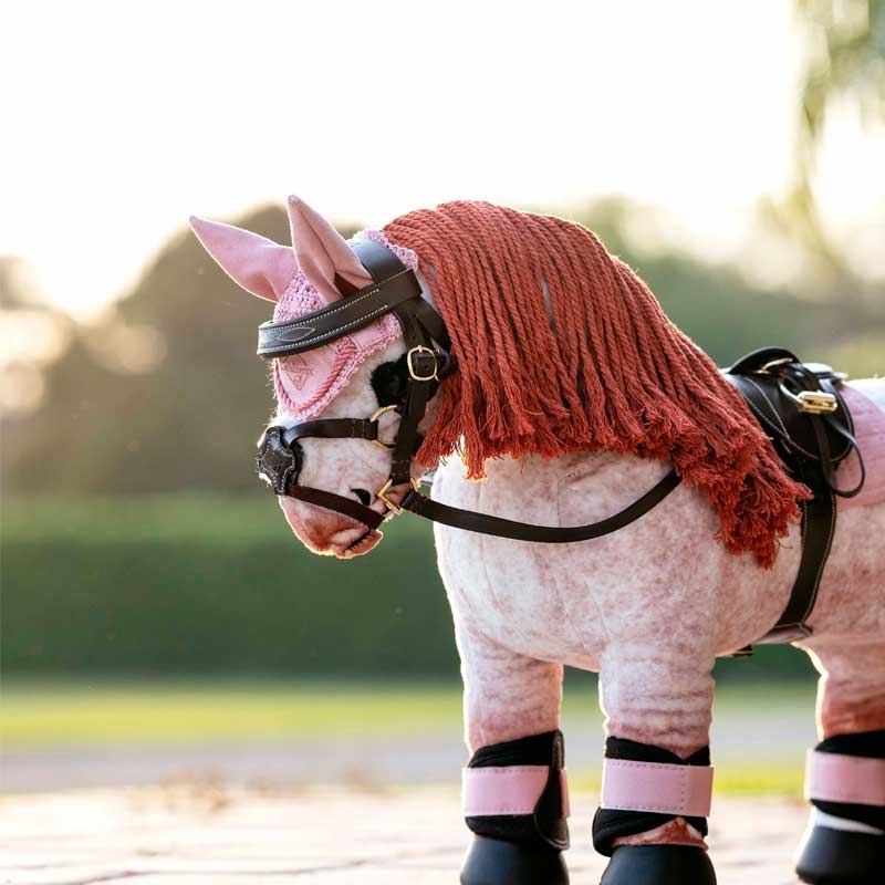 Lemieux hut i lyserød til mini pony