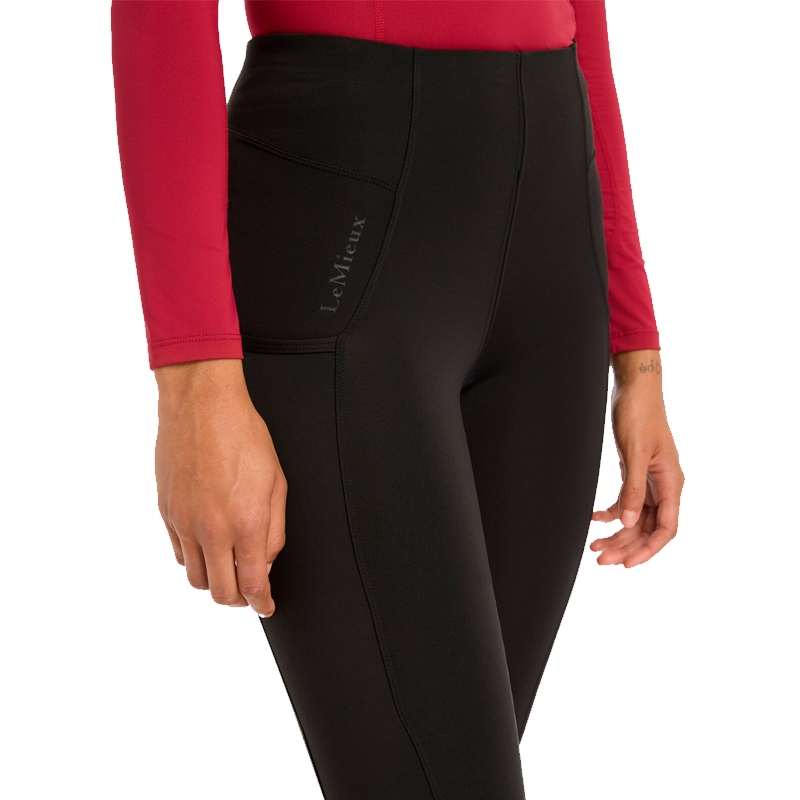 Ridetights fra LeMieux i sort 