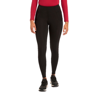 Lemieux "Naomi" ridetights med fullgrip  - sort