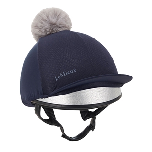Lemieux hjelmovertræk "Mesh Hat Silk" - navy