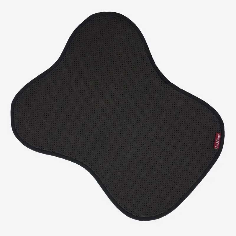 LeMieux Non-Slip Half Pad sadelpad sort oppefra