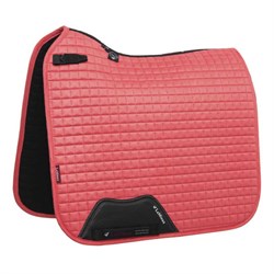 LeMieux Dressage Suede underlag - Papaya