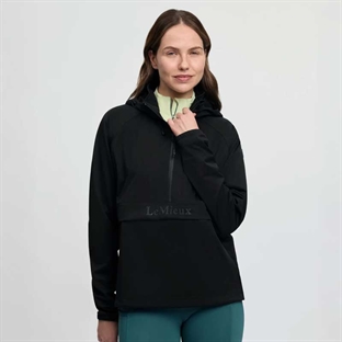 LeMieux regnjakke "Perri Half Zip" - sort