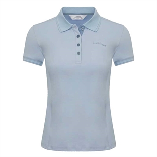 LeMieux polo ridebluse lyseblå mist