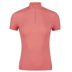 LeMieux ridebluse "Short Sleeve Base layer" - Papaya