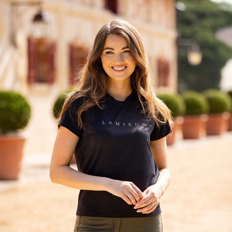LeMieux T-shirt "Sports" - sort