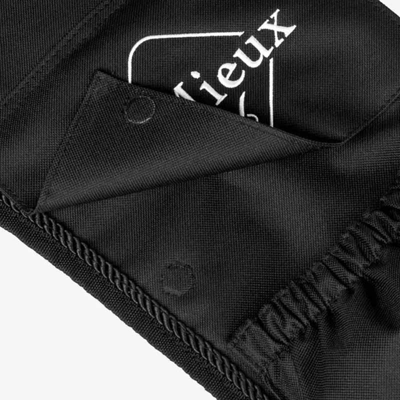 Lemieux "Vector" stigbøjlebeskytter - sort undersideLemieux "Vector" stigbøjlebeskytter - sort tæt på underside