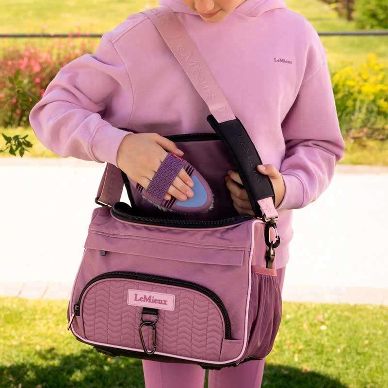 Lemieux Elite Prokit Lite strigletaske - mallow åben