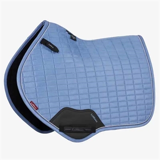 LeMieux Jumping Suede underlag - Powder Blue