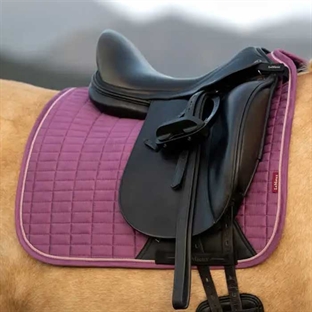 LeMieux Dressage Suede underlag - Mallow