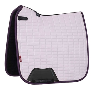 LeMieux Dressage Suede underlag - Lilac