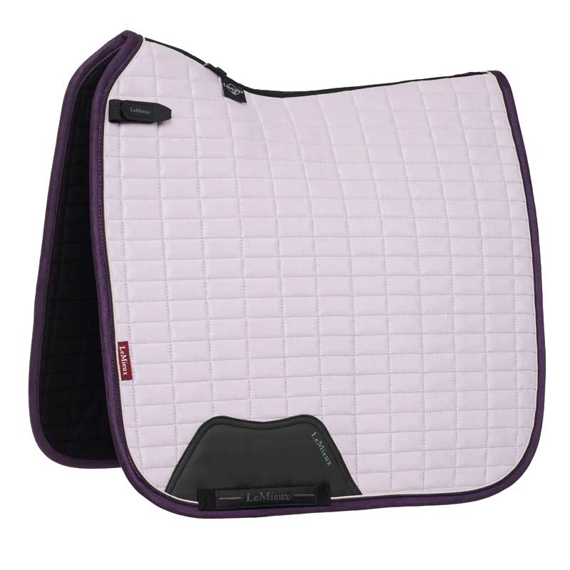 LeMieux Dressage Suede underlag - Lilac