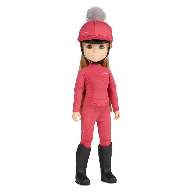 LeMieux "Toy pony rider outfit" - Cranberry på dukke