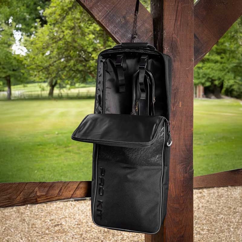 Lemieux "Elite Pro" trensetaske - sort hænger på hegn