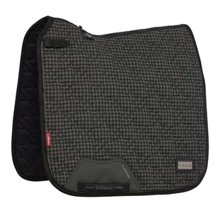 LeMieux "Aspen houndstooth dressage" underlag - sort