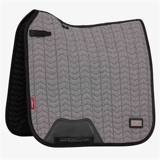 LeMieux "Aspen herringbone dressage" underlag - sort