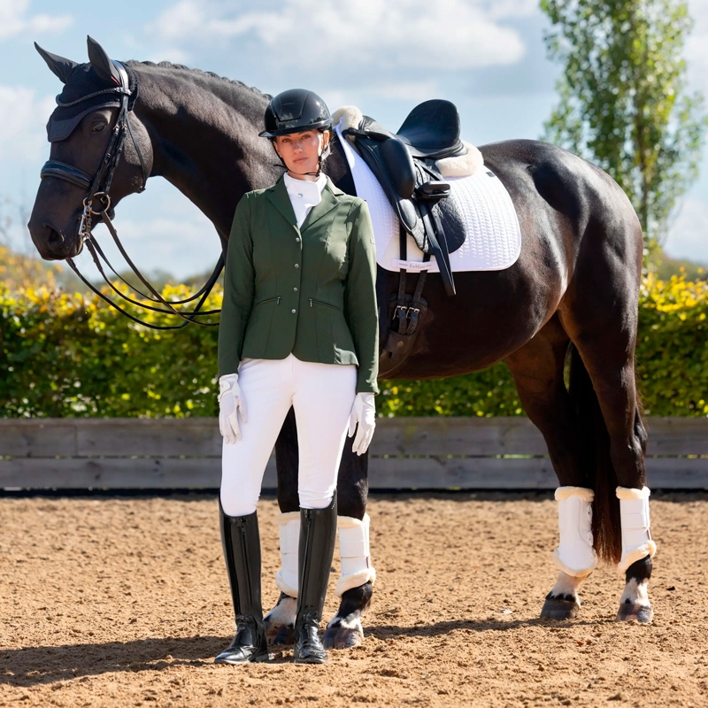 LeMieux dressur underlag i hvid