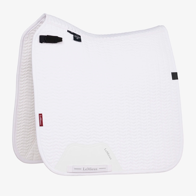 LeMieux "Essence dressage" underlag - hvid
