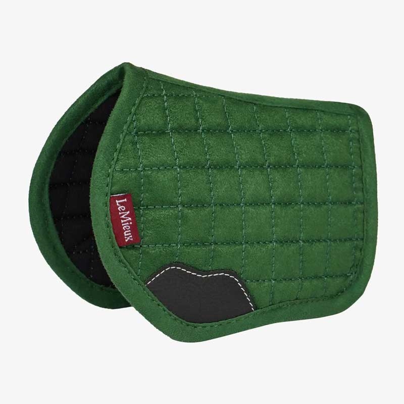 LeMieux mini pony sadelunderlag til legetøjshest - hunter green