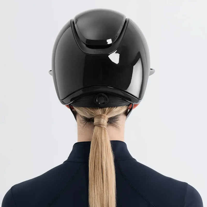 Lemieux ridehjelm "Verv" Glossy Black