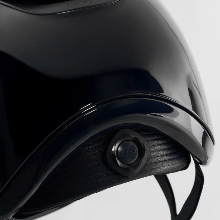 Lemieux ridehjelm "Verv" Glossy Black
