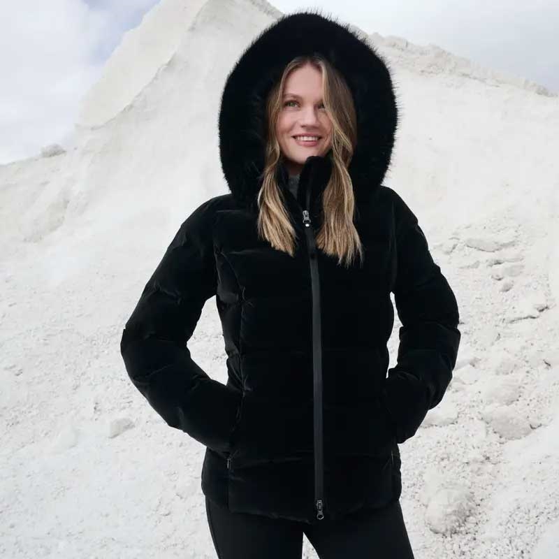 LeMieux vinterjakke "Aspen puffer" - Sort på rytter