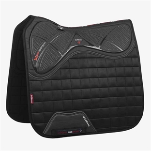 LeMieux Dressage X-Grip Silicone underlag - sort