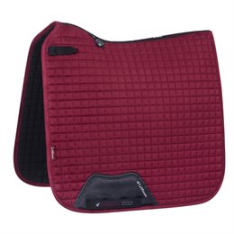 LeMieux Dressage Suede underlag - mulberry