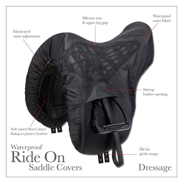 Lemieux Ride On Saddle Cover/sadelovertræk til dressur og spring sadler