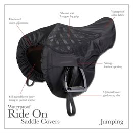 Lemieux Ride On Saddle Cover/sadelovertræk til dressur og spring sadler