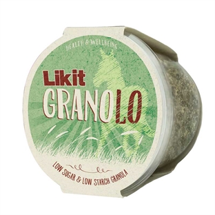 Likit sliksten Granolo Low Sugar Apple 400g.