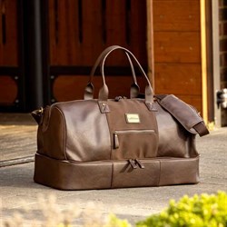 LeMieux duffle bag weekendtaske udenfor - PU, brun