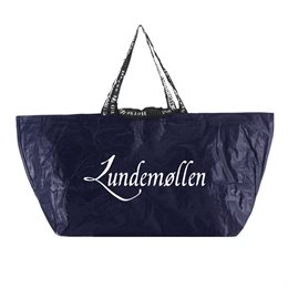 Høpose med Lundemøllen logo