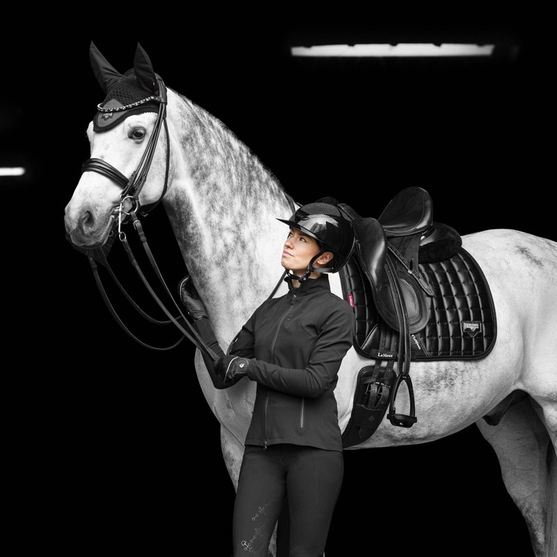 LeMieux Classic Loire Dressage underlag - sort