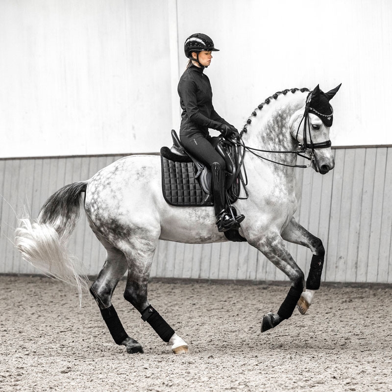 LeMieux Classic Loire Dressage underlag - sort