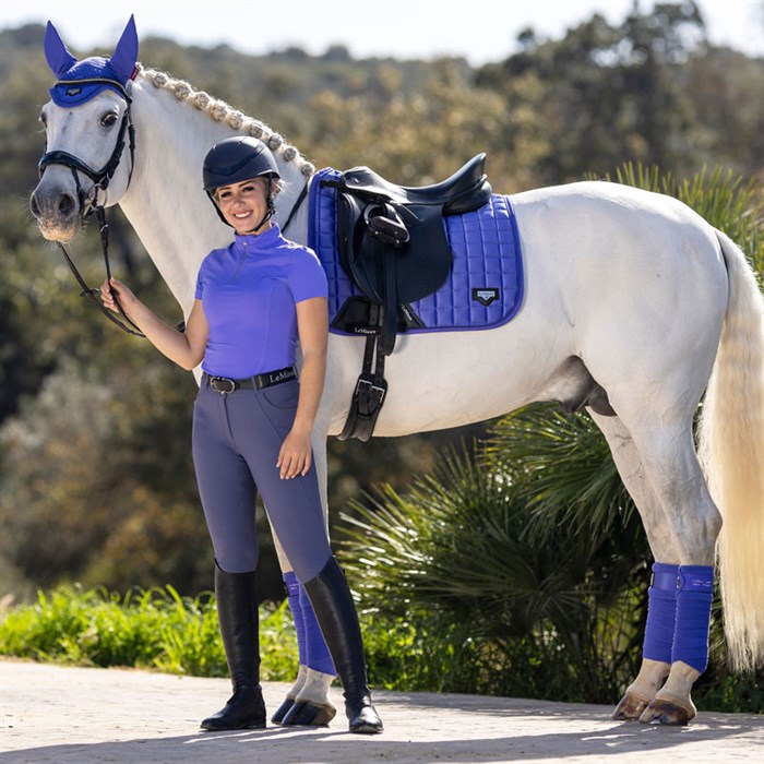 LeMieux Loire Polo fleecebandager - Bluebell