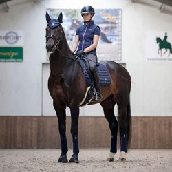 LeMieux Loire Memory Dressage underlag - navy