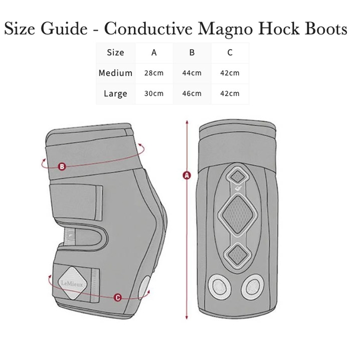 Lemieux Magno Hock Boot - hasebandager m. magnet
