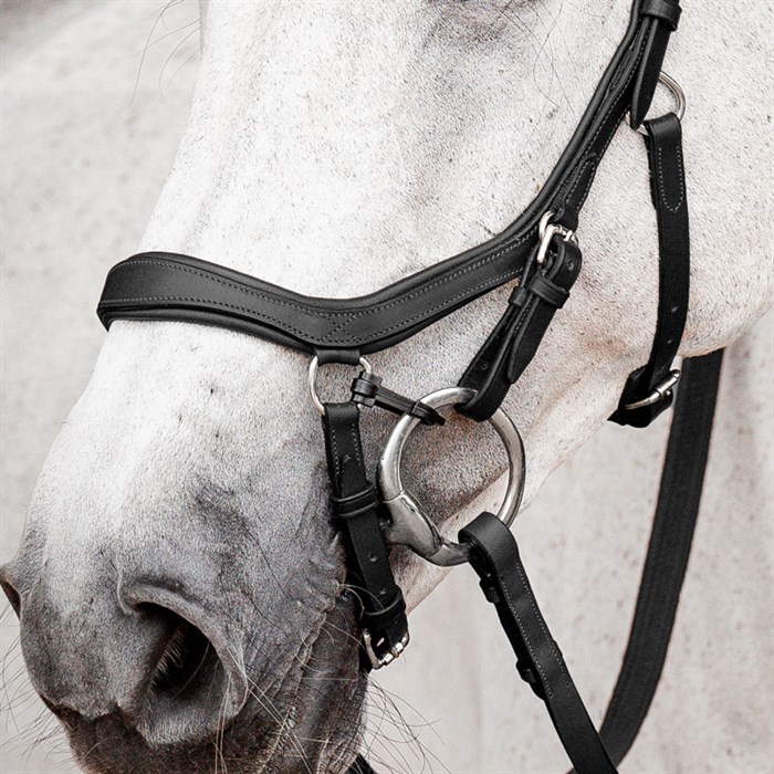 Rambo Micklem 2 Competition Bridle - sort