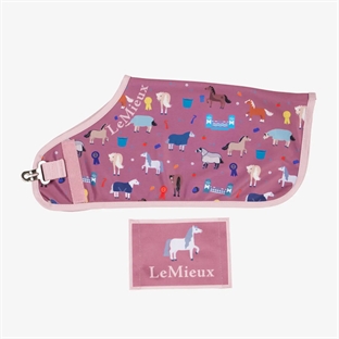 Lemieux "Mini Pony" dækken med print - mallow