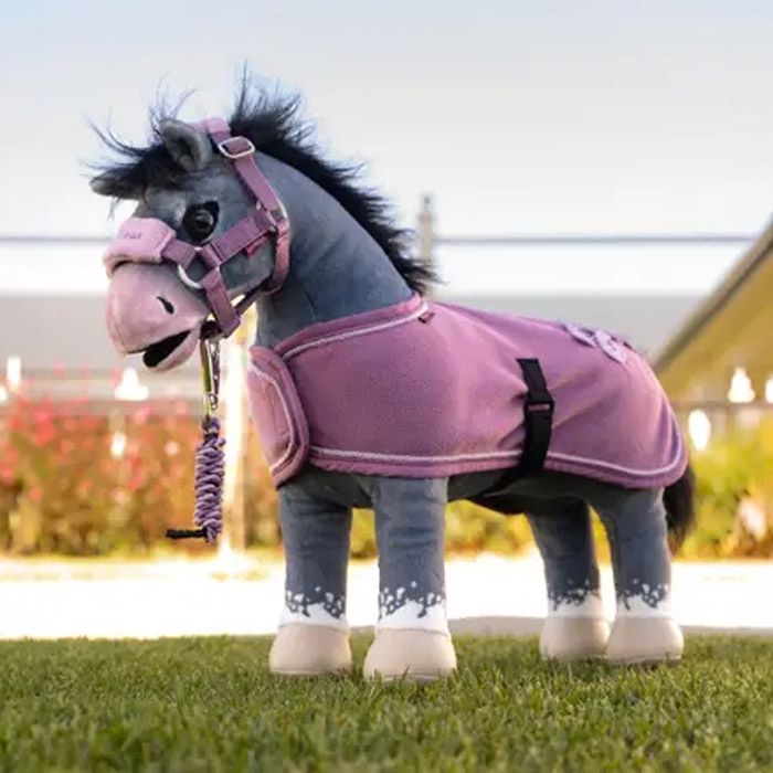 Lemieux "Mini Pony" fleecedækken - mallow