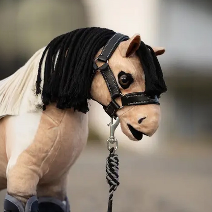 LeMieux "Mini Pony" lædergrime - sort