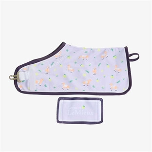 Lemieux "Mini Pony" dækken med print - lilac